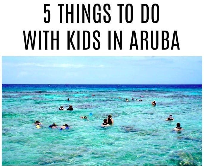 Blogs Screengrab from The Rebel Chick's article on the 5 Things To Do WIth Kids in Aruba.