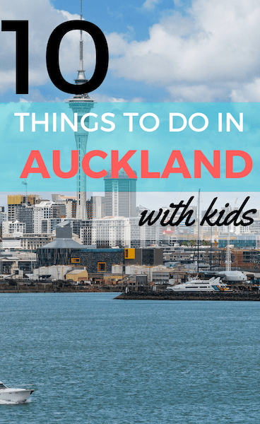 Blog on 10 things to do in Auckland with kids by Where's Sharon.