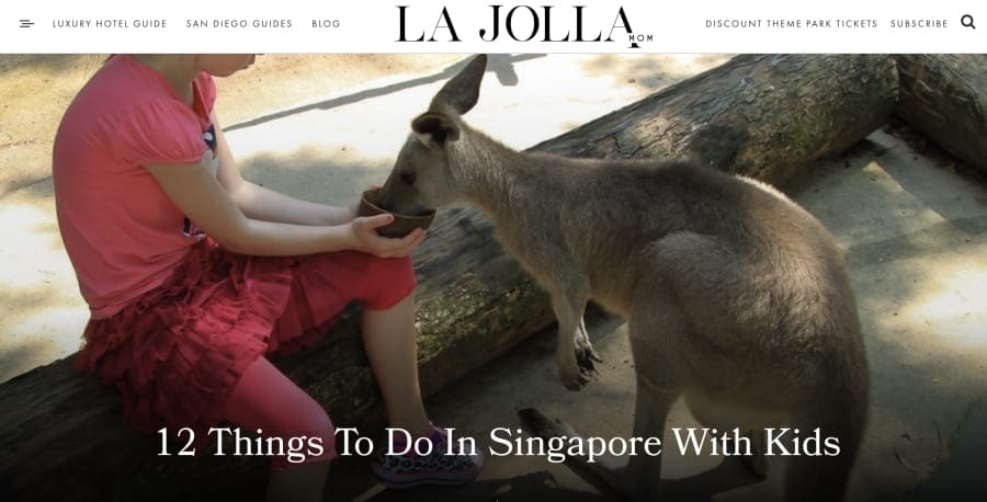 La Jolla mom blog on 12 things to do in singapore with kids, one of the best blogs on Singapore with kids.