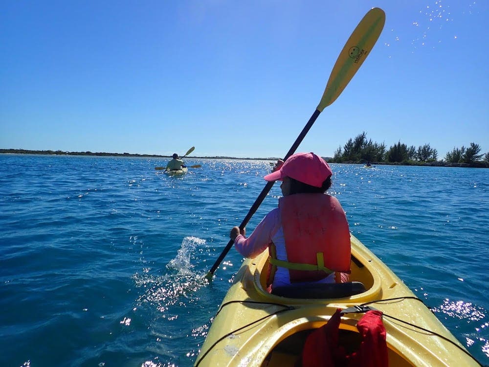 Photo: Kayaking in Turks and Caicos by Vivian Yip