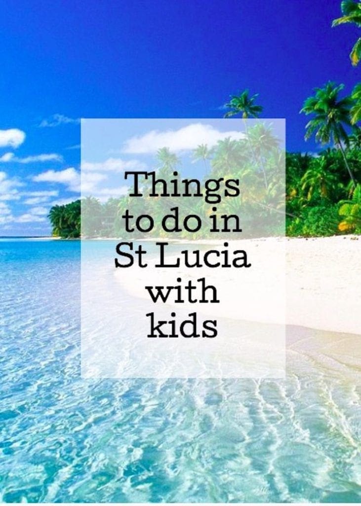 Screen grab from a blog by Mums Do Travel, featuring tips and tricks for St. Lucia with kids.