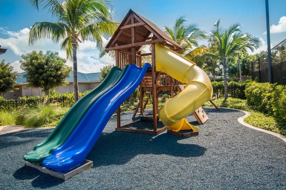 The intimate playground just for kids at Seven Stars Resort & Spa.