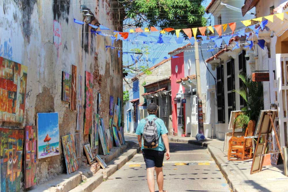 Cartagena neighborhood exploring