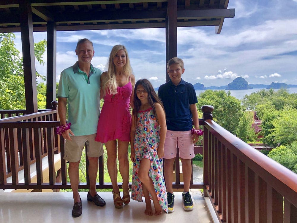 Lisa Lossie family in Thailand. Follow their journey through this virtual travel from home to Bangkok.