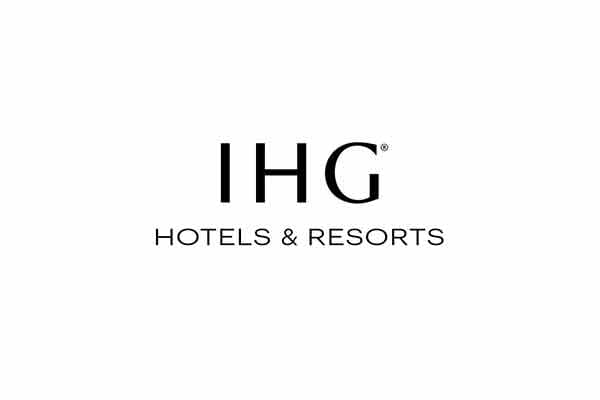 The logo for IHG Hotels & Resorts, offering one of the best Black Friday Deals for Family Travel.