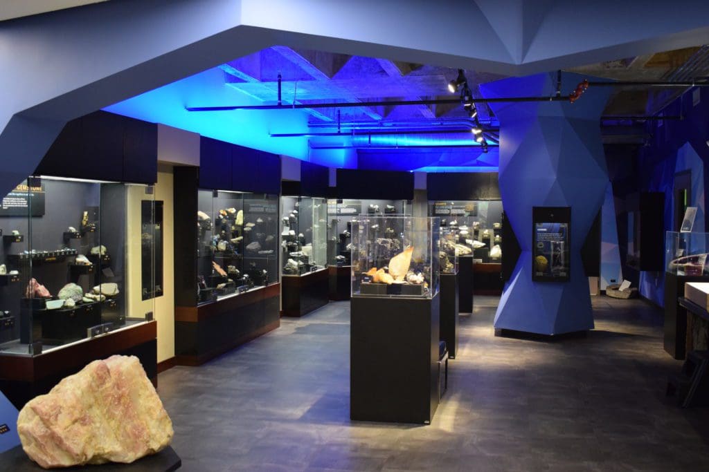 An exhibit within the Asheville Museum of Science.