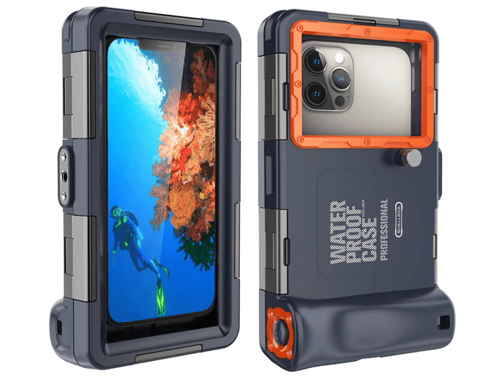 Product shot of the Universal Waterproof Phone Case for Snorkeling.