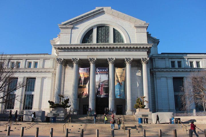 The front of the Natural History Museum, as seen on the Smithsonian Museum of Natural History - Private Guided Museum Tour.