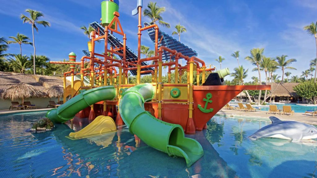 The water park at Iberostar Selection Bavaro Suites.