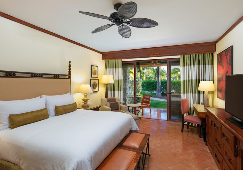 One of the suites at the JW Marriott Guanacaste Resort and Spa.